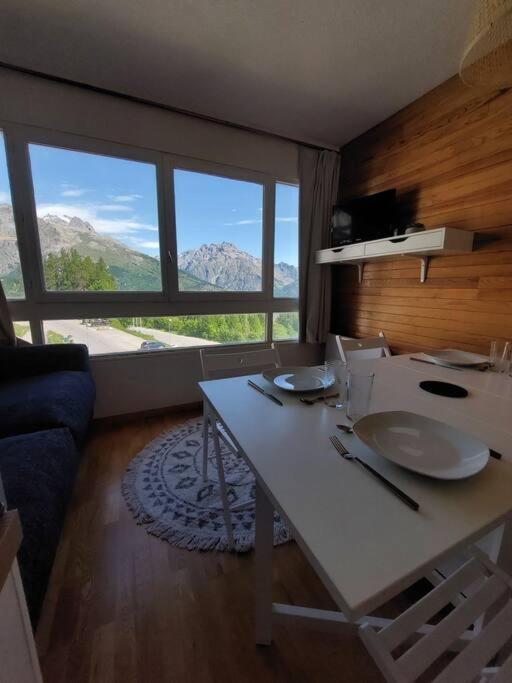 Joli Studio 4 Couchages Aux Pieds Des Pistes Puy-Saint-Vincent Exterior photo